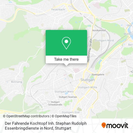 Der Fahrende Kochtopf Inh. Stephan Rudolph Essenbringdienste in Nord map