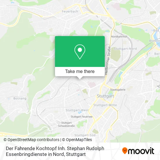 Карта Der Fahrende Kochtopf Inh. Stephan Rudolph Essenbringdienste in Nord