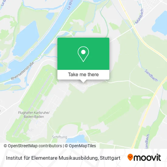 Карта Institut für Elementare Musikausbildung