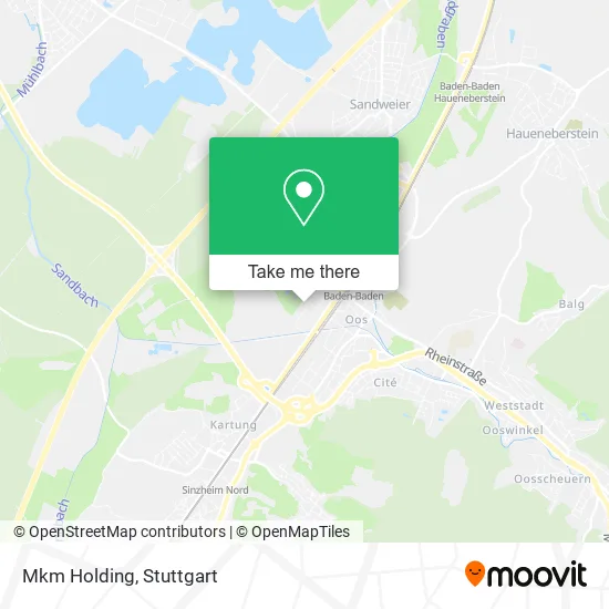 Карта Mkm Holding