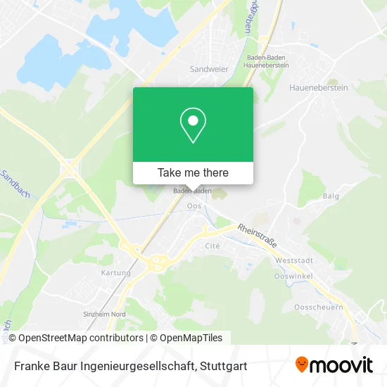 Карта Franke Baur Ingenieurgesellschaft