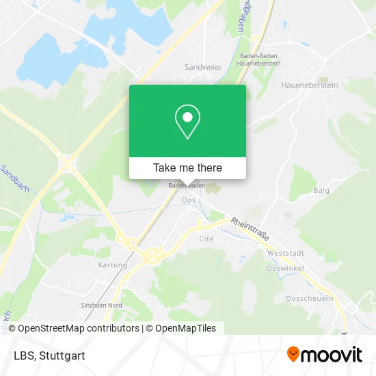 Карта LBS