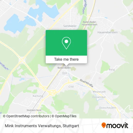 Карта Mink Instruments Verwaltungs