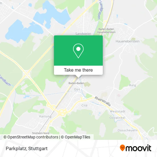 Карта Parkplatz