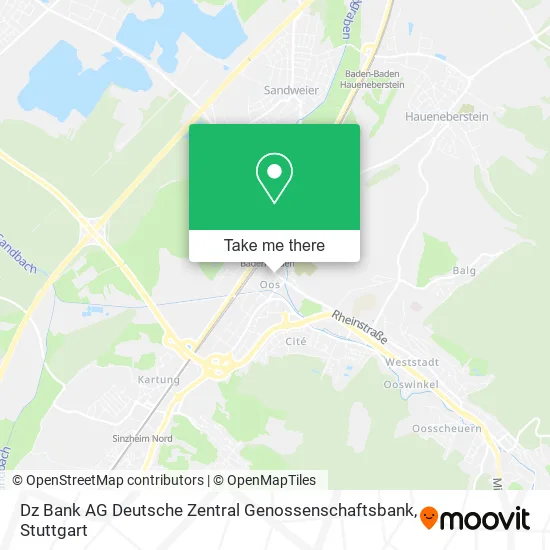 Карта Dz Bank AG Deutsche Zentral Genossenschaftsbank