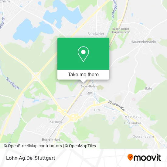 Карта Lohn-Ag.De