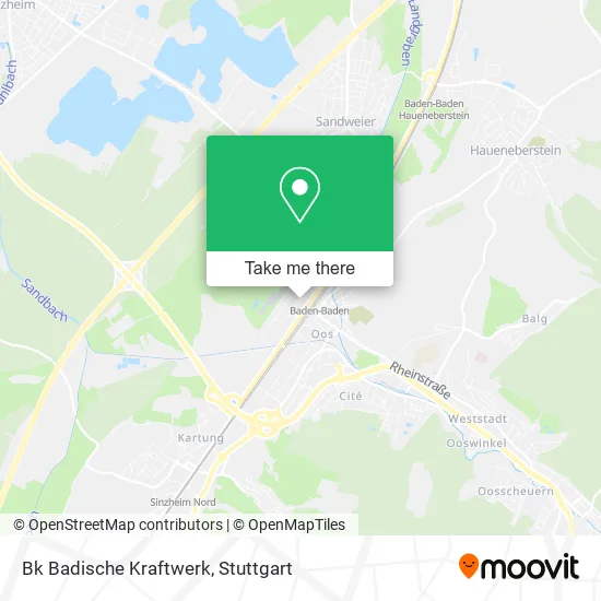 Карта Bk Badische Kraftwerk