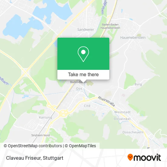 Карта Claveau Friseur