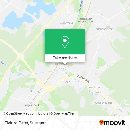 Карта Elektro-Peter