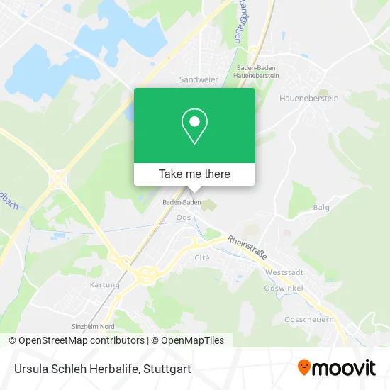Карта Ursula Schleh Herbalife