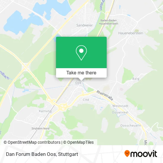 Карта Dan Forum Baden Oos
