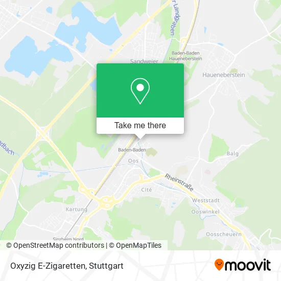Карта Oxyzig E-Zigaretten