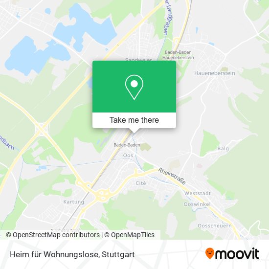 Карта Heim für Wohnungslose