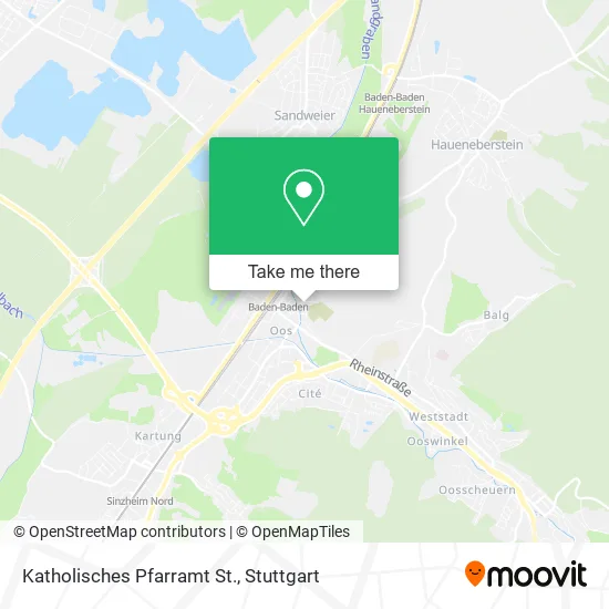 Карта Katholisches Pfarramt St.
