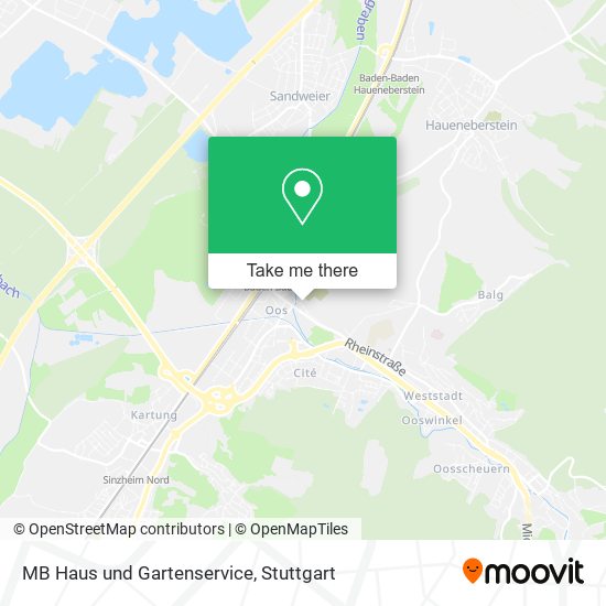 MB Haus und Gartenservice map