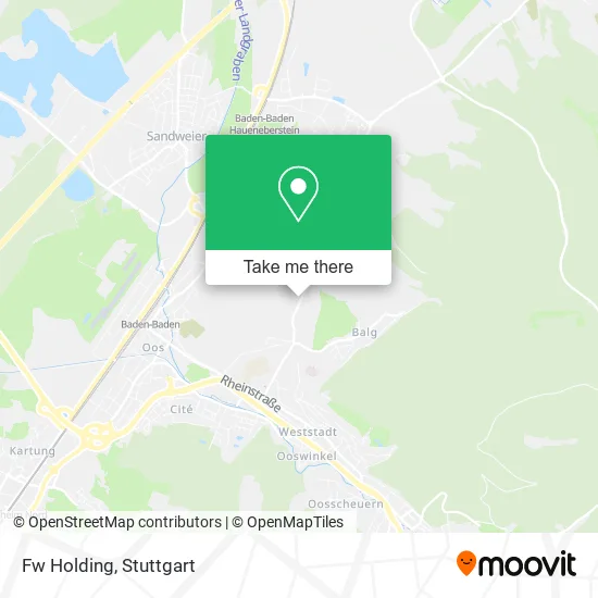 Карта Fw Holding