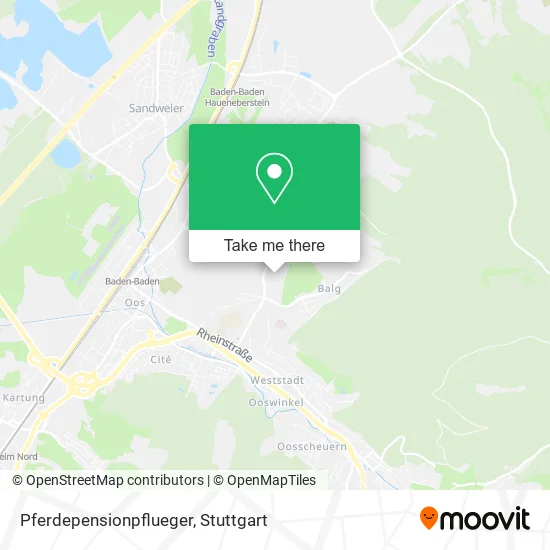 Карта Pferdepensionpflueger