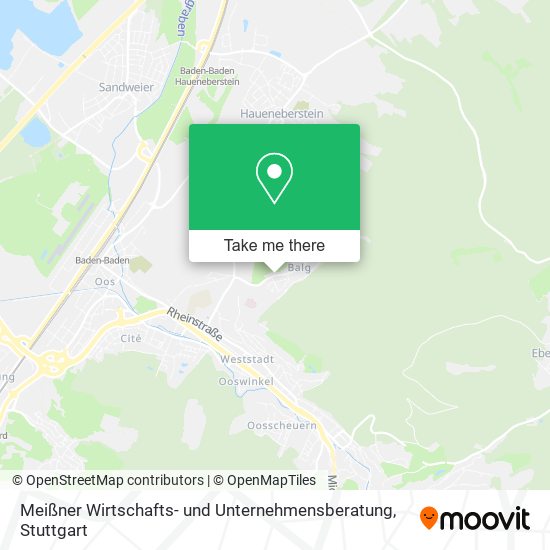 Meißner Wirtschafts- und Unternehmensberatung map