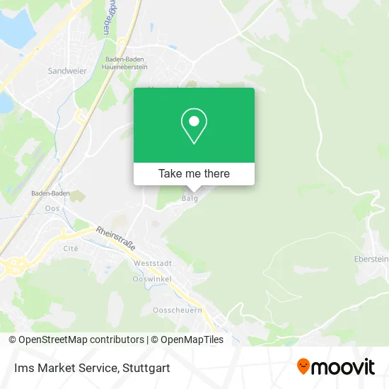 Ims Market Service map