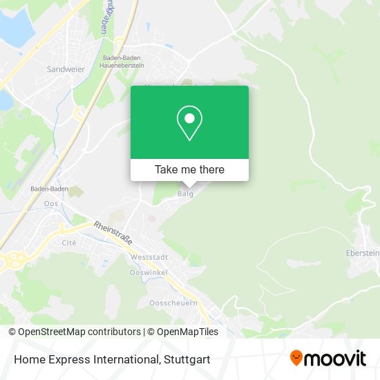 Карта Home Express International