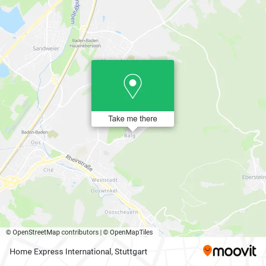Карта Home Express International