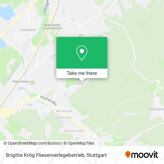 Brigitte Krög Fliesenverlegebetrieb map