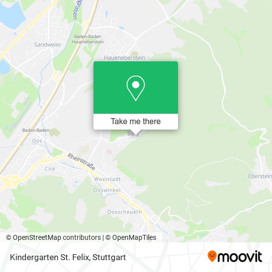 Kindergarten St. Felix map