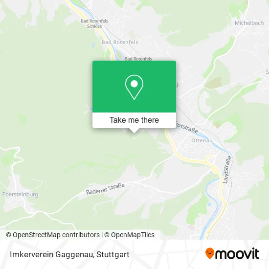 Карта Imkerverein Gaggenau