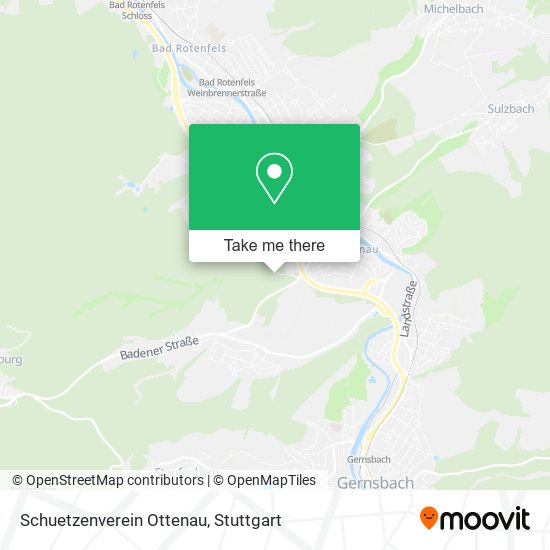 Schuetzenverein Ottenau map