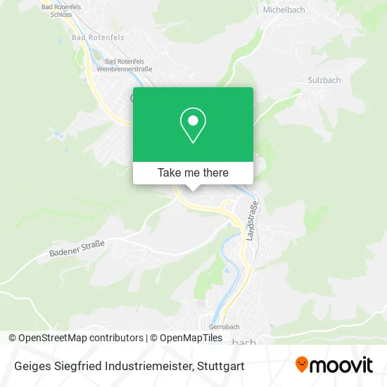 Карта Geiges Siegfried Industriemeister