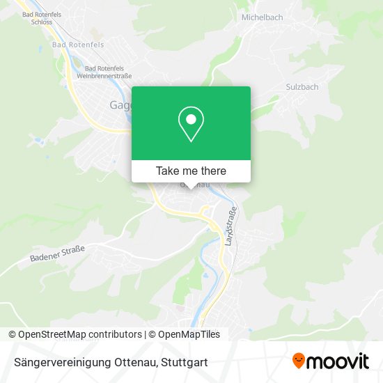 Карта Sängervereinigung Ottenau