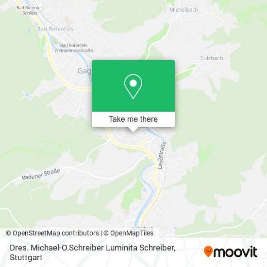 Dres. Michael-O.Schreiber Luminita Schreiber map