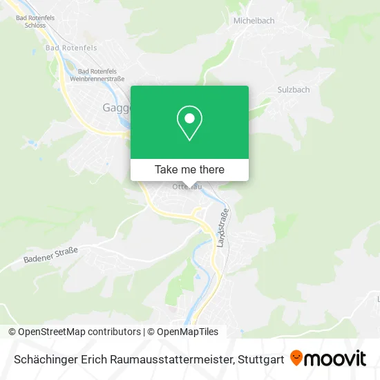 Карта Schächinger Erich Raumausstattermeister