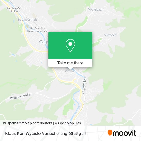 Klaus Karl Wycislo Versicherung map