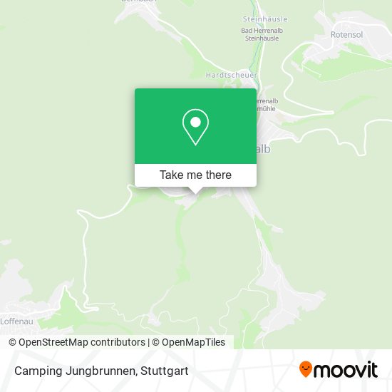 Карта Camping Jungbrunnen