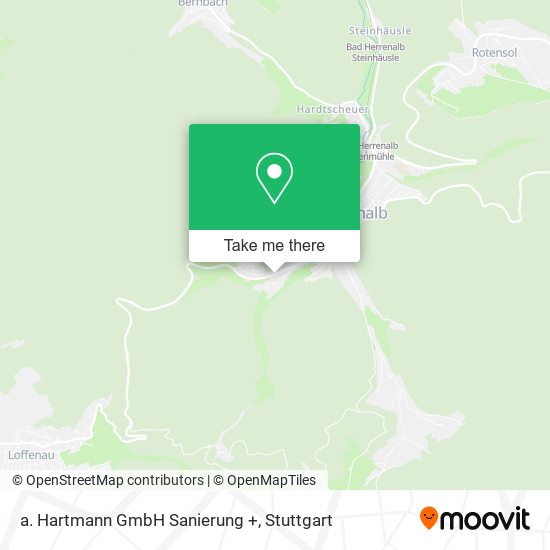 Карта a. Hartmann GmbH Sanierung +