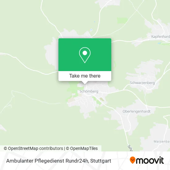 Карта Ambulanter Pflegedienst Rundr24h