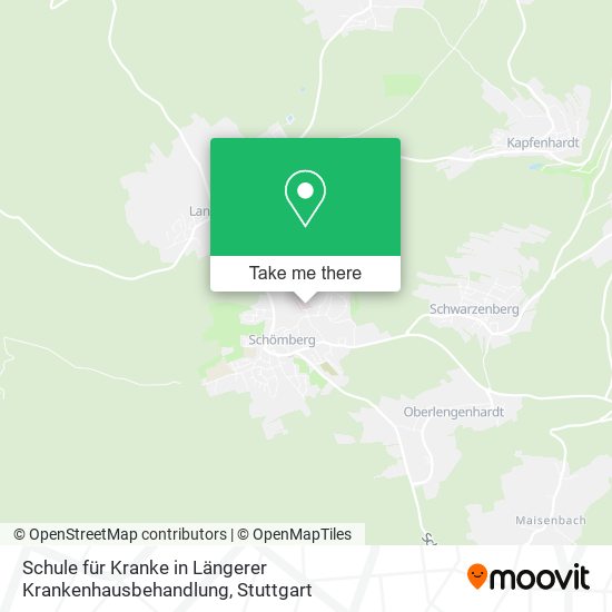 Schule für Kranke in Längerer Krankenhausbehandlung map