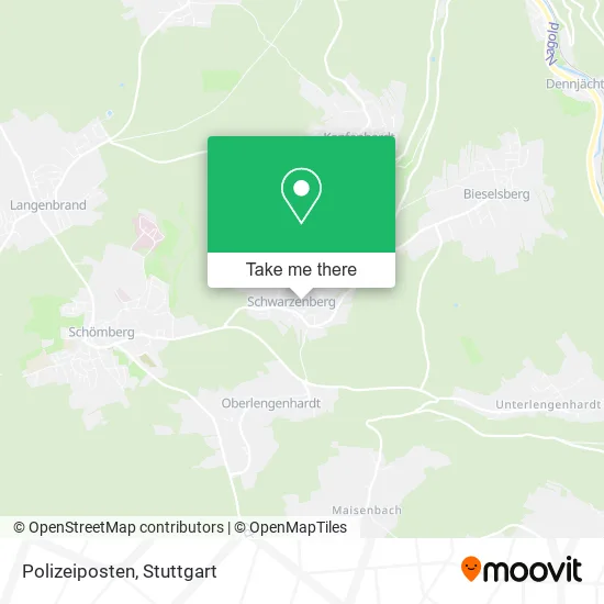 Карта Polizeiposten