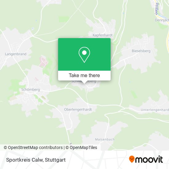 Sportkreis Calw map