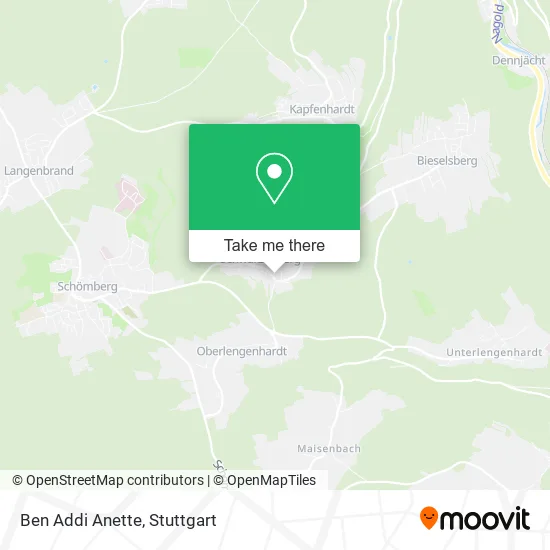 Карта Ben Addi Anette