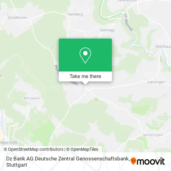 Карта Dz Bank AG Deutsche Zentral Genossenschaftsbank