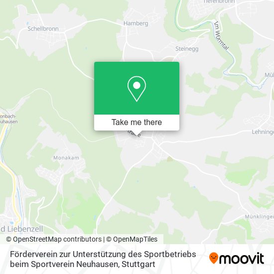 Förderverein zur Unterstützung des Sportbetriebs beim Sportverein Neuhausen map