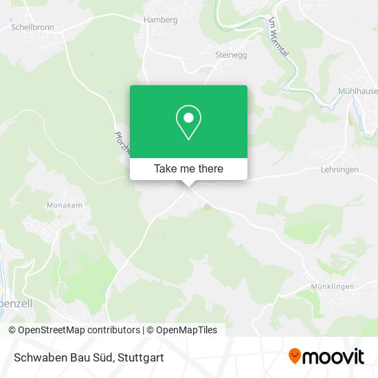 Schwaben Bau Süd map