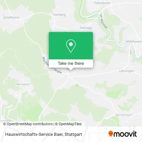 Карта Hauswirtschafts-Service Baer