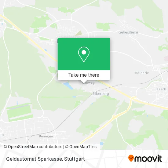 Geldautomat Sparkasse map