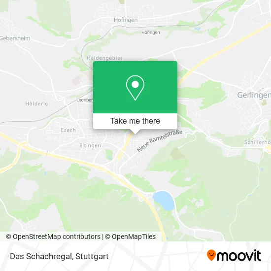 Карта Das Schachregal