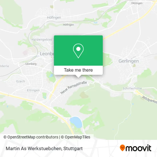 Карта Martin As Werkstuebchen