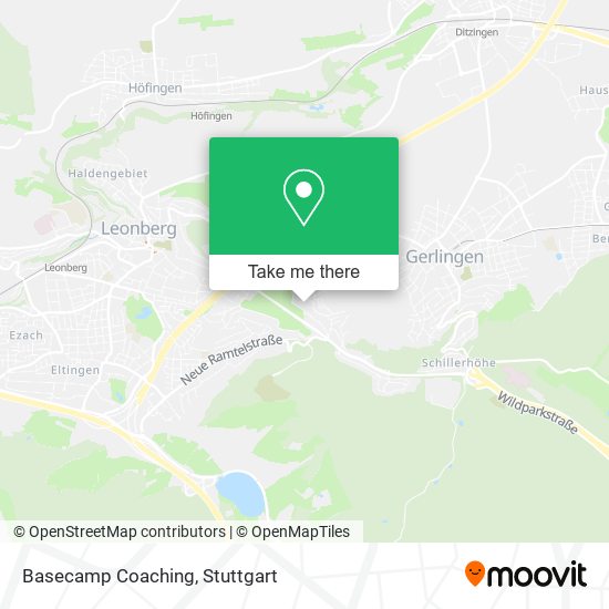 Basecamp Coaching map