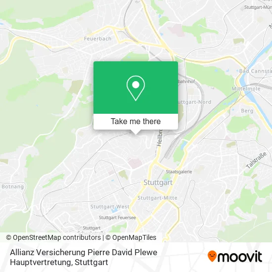 Allianz Versicherung Pierre David Plewe Hauptvertretung map
